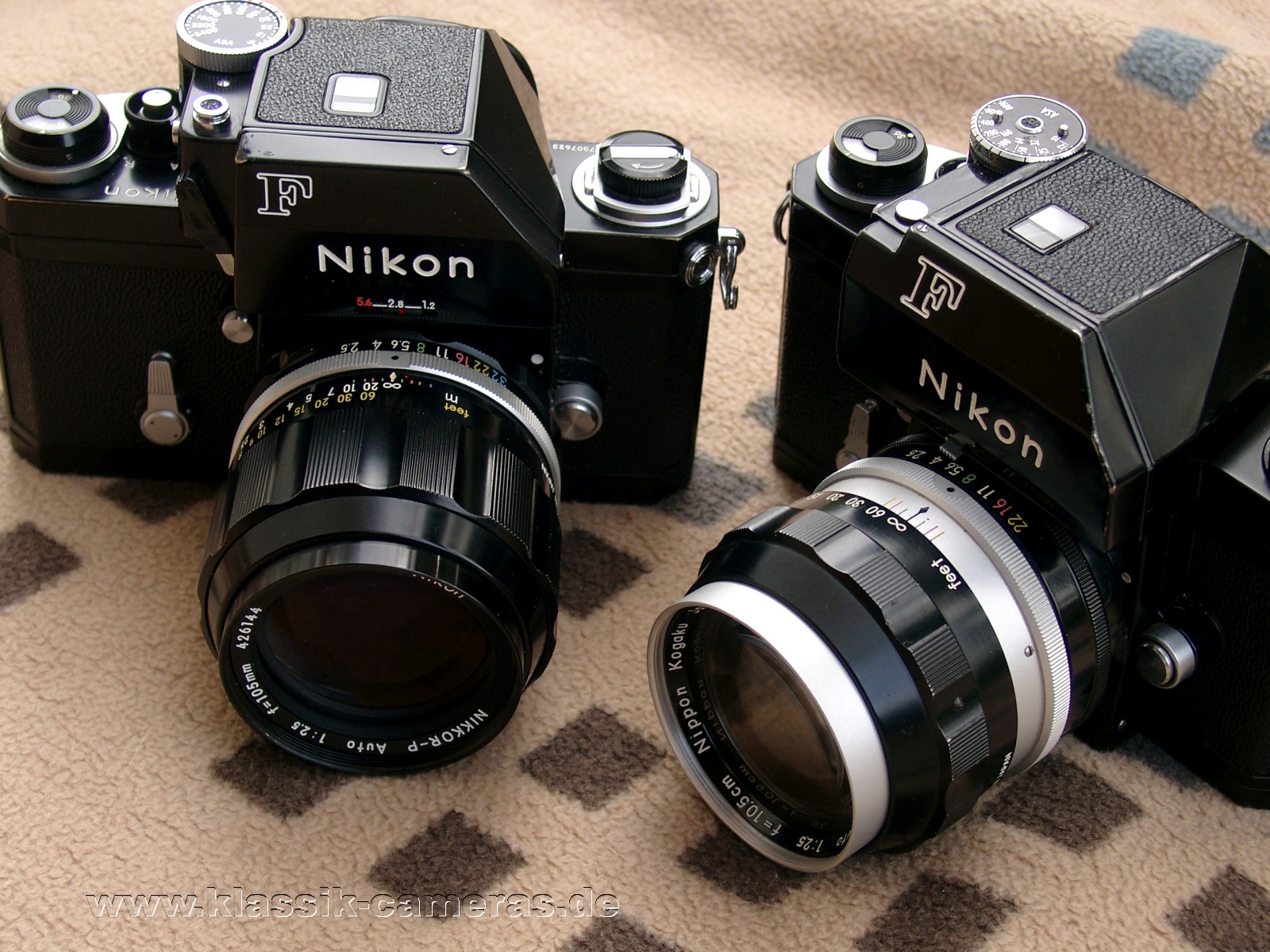 Nikon FTn/FTN and 105mm
              lenses