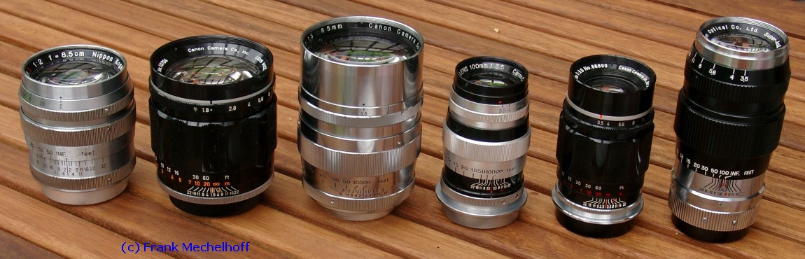 Rf telephoto lenses