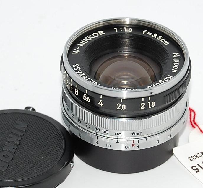 安心交換付き  F1.8 35mm W-NIKKOR レンズ(単焦点)