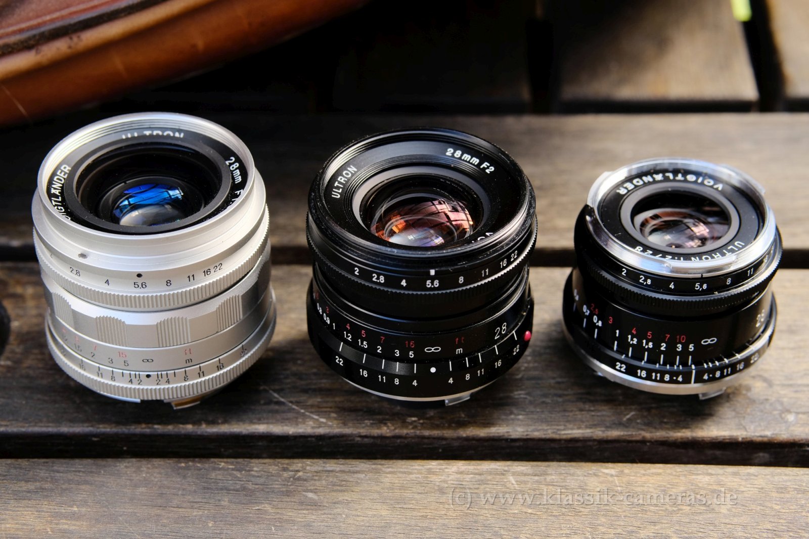 Fast 28mm Voigtländer
          lenses (2)