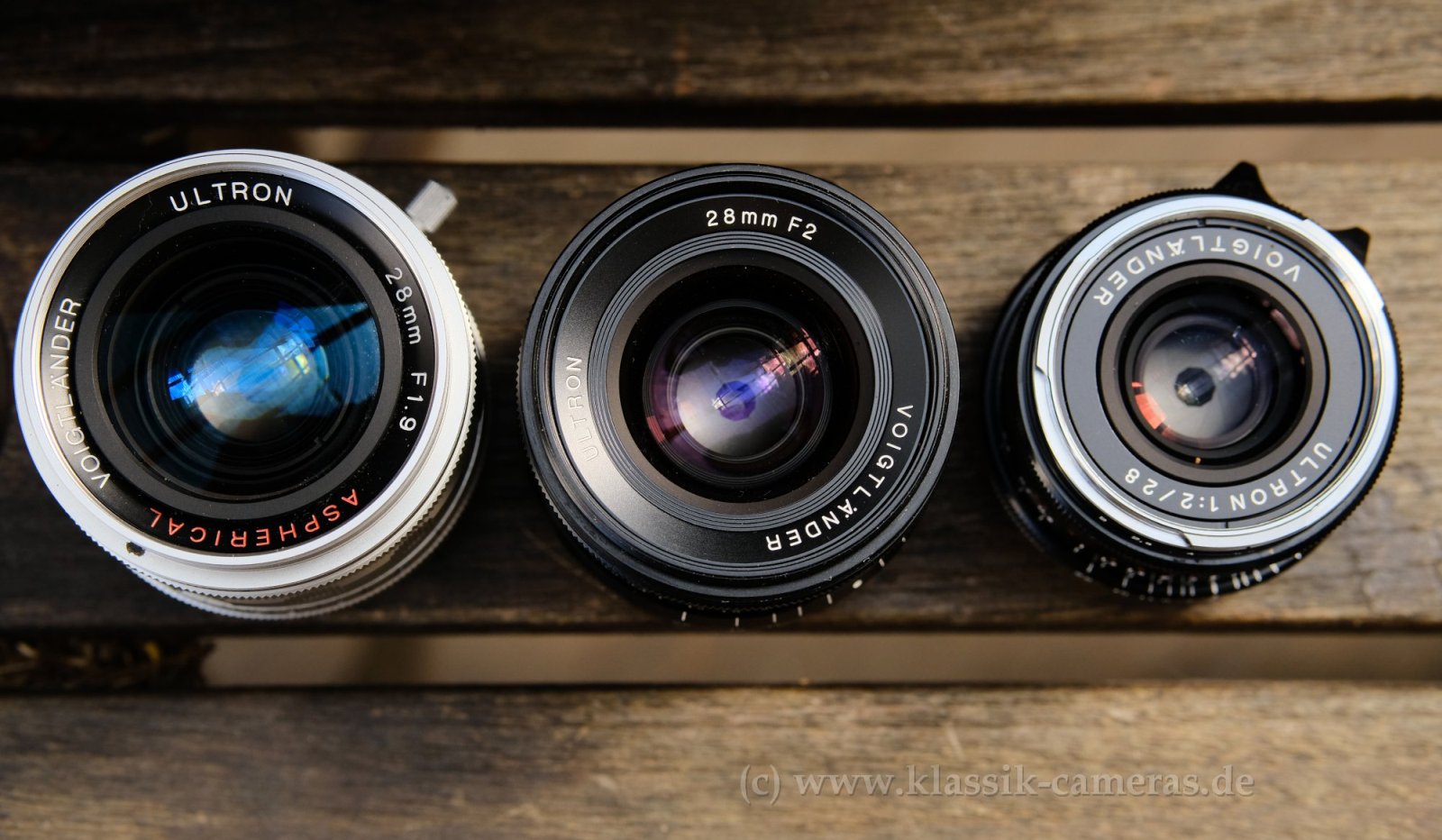 Fast 28mm Voigtländer
          lenses (3)